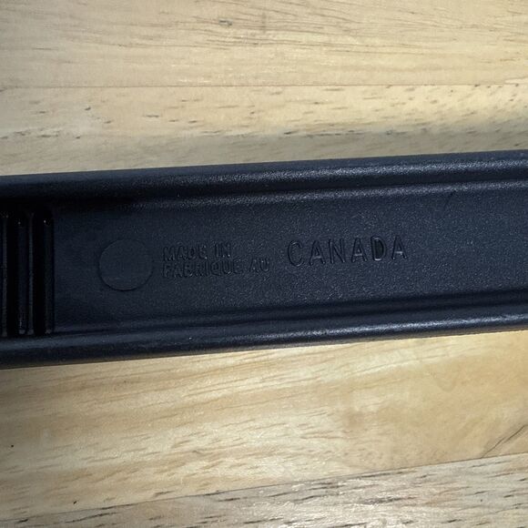 T-FAL Black Nylon Slotted Straining Spoon 12.5” Long Canada Made - Picture 5 of 9